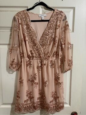 Pink Sequin Dress Forever 21 for Sale up to 90% Off: Poshmark